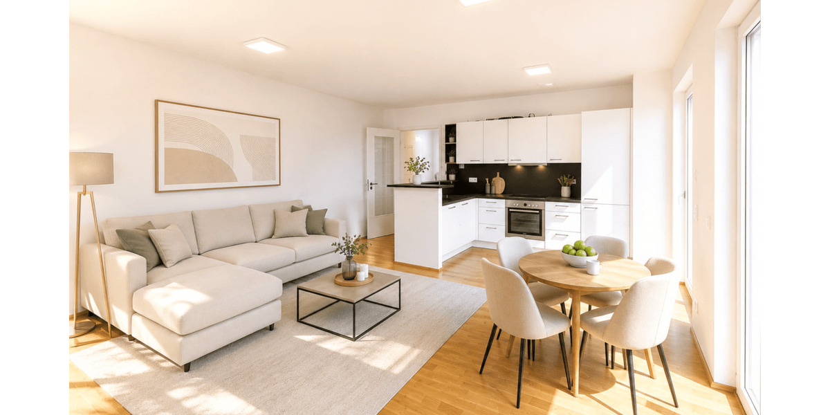 Etagenwohnung München Aubing-Lochhausen-Langwied - 2 Zimmer, 58 m&sup2;, 1.580&euro; | Angebot:26886261