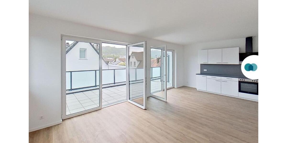 Dachgeschoßwohnung Geislingen an der Steige - 3 Zimmer, 96 m&sup2;, 1.100&euro; | Angebot:24598650