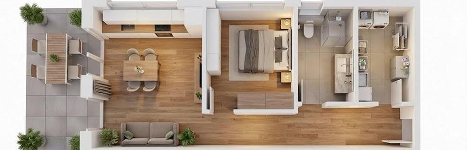 Etagenwohnung Aspach - 2 Zimmer, 55 m&sup2;, 930&euro; | Angebot:25264084