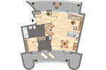 3-Zimmer-Wohnung in Bremen-Rönnebeck mit Balkon und Wesernah! zimmer