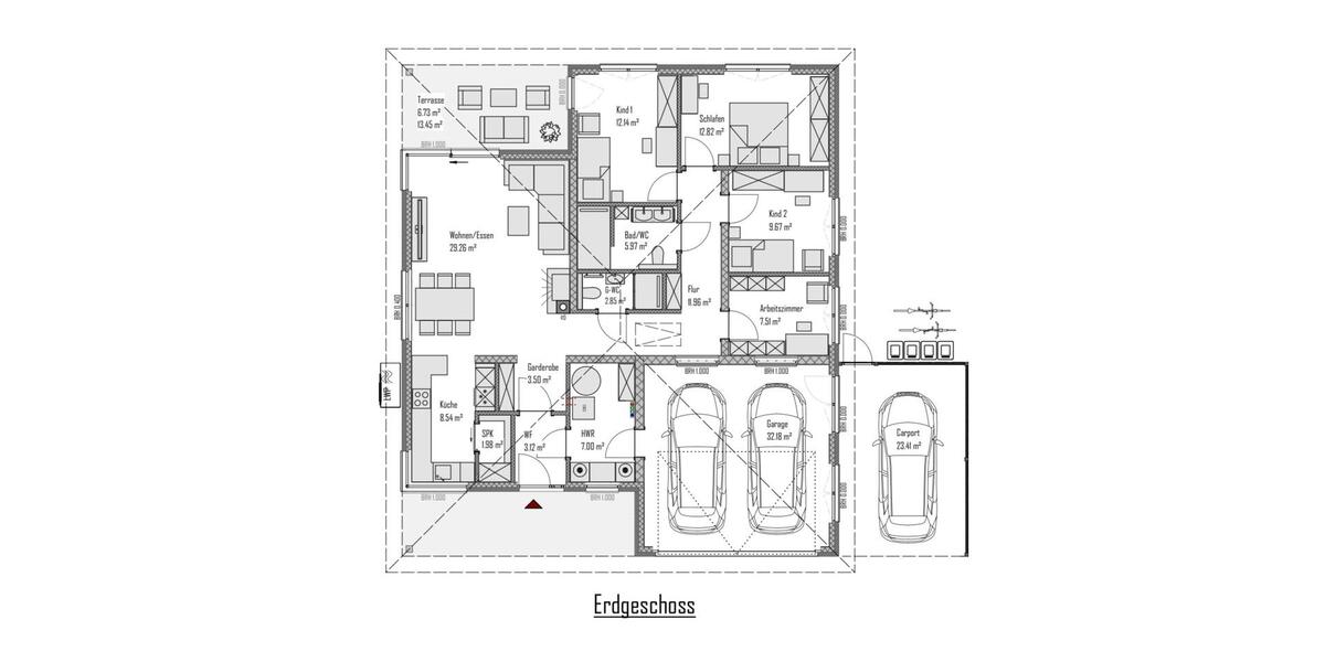 Bungalow direkt am Wasser 5 zimmer