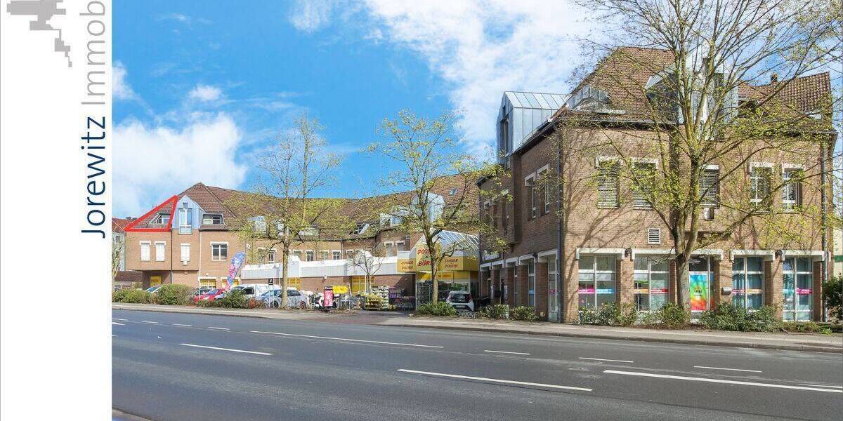 Etagenwohnung Bielefeld Innenstadt - 2 Zimmer, 58 m&sup2;, 595&euro; | Angebot:26306264