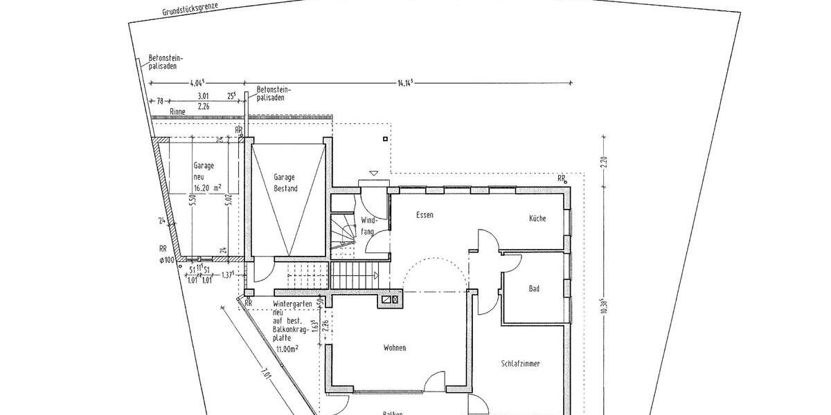 Erdgeschoßwohnung Bayreuth Meyernberg - 2 Zimmer, 83 m&sup2;, 1.120&euro; | Angebot:26701522