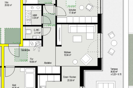 Obergeschoss 3,5 Zi. Wohnung 1A Lage Vreden 3 zimmer
