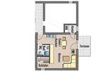 Etagenwohnung Colditz - 1 Zimmer, 42 m&sup2;, 215&euro; | Angebot:19444112