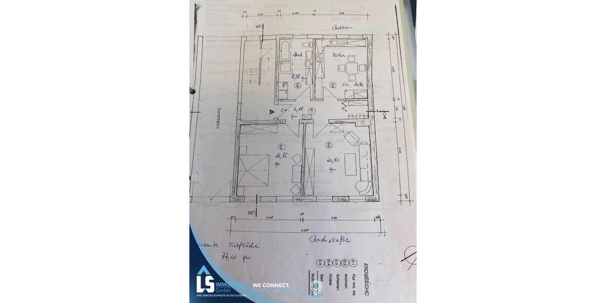 Etagenwohnung Stendal - 2 Zimmer, 77 m&sup2;, 770&euro; | Angebot:25820552