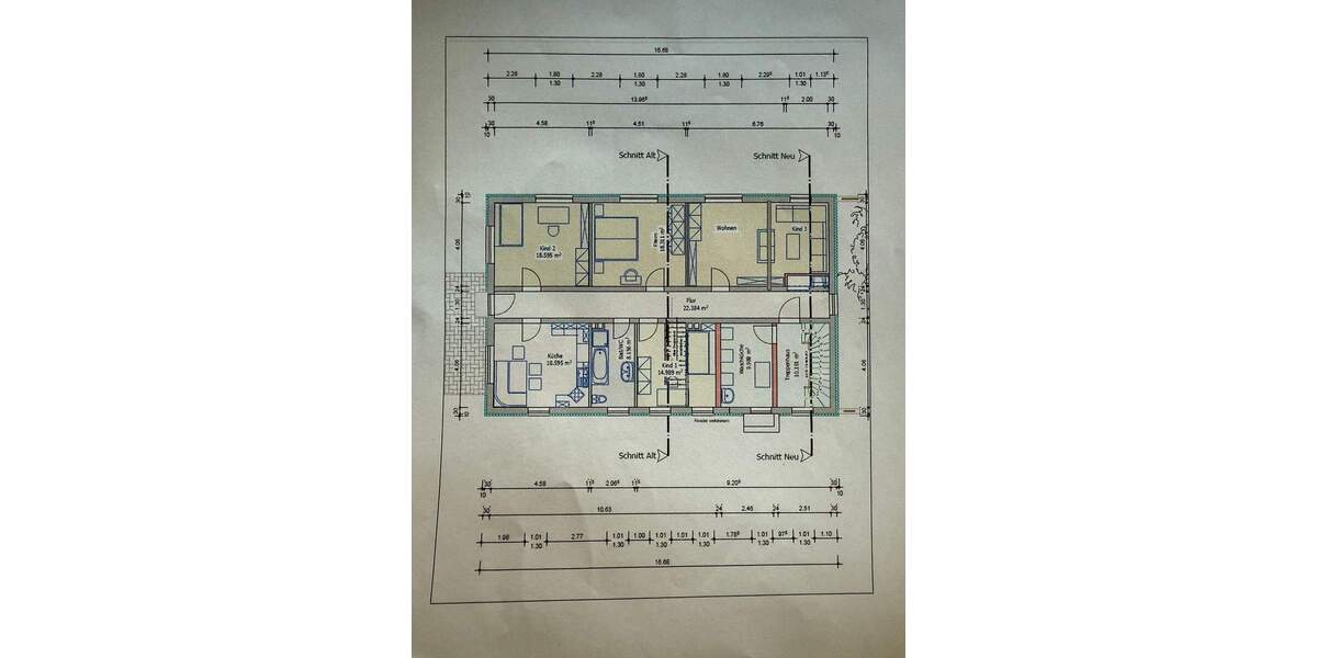 Etagenwohnung Lichtenau Fischbach - 5 Zimmer, 123 m&sup2;, 900&euro; | Angebot:24676947