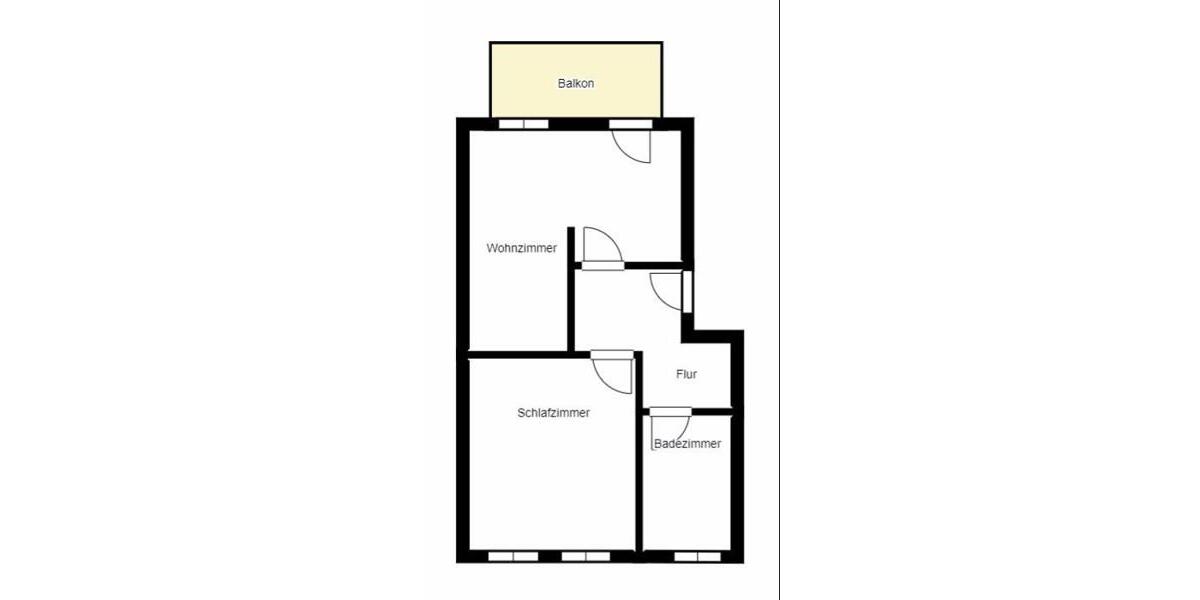 Erdgeschoßwohnung Erfurt Andreasvorstadt - 2 Zimmer, 50 m&sup2;, 427&euro; | Angebot:25153481
