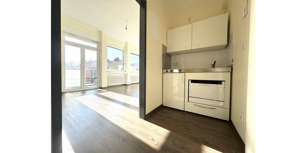 Etagenwohnung Bochum Innenstadt - 2 Zimmer, 52 m&sup2;, 572&euro; | Angebot:26672285
