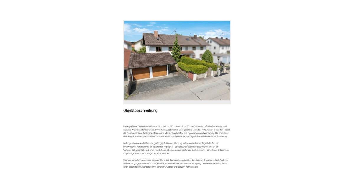 Erdgeschoßwohnung Sauerlach - 3 Zimmer, 80 m&sup2;, 1.650&euro; | Angebot:26603783