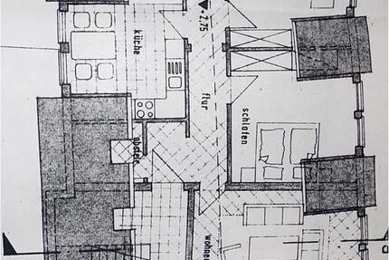 83m2 DG Wohnung zu vermieten in BeselichNiedertiefenbach zimmer