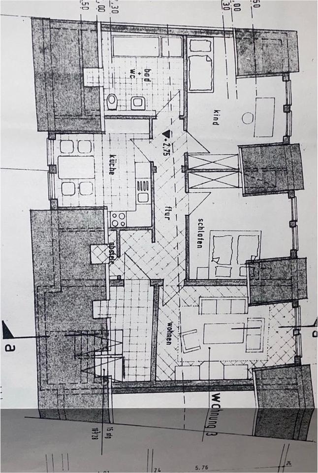 83m2 DG Wohnung zu vermieten in BeselichNiedertiefenbach zimmer