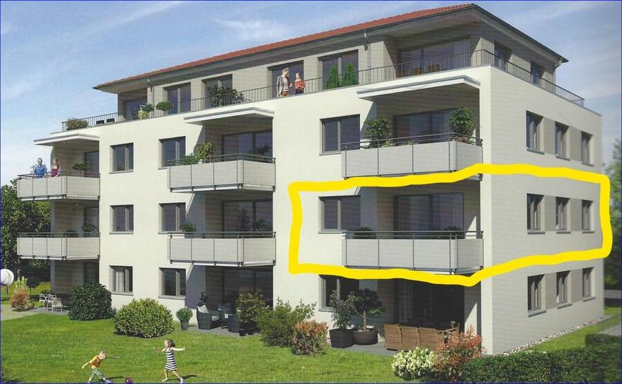 3 12 Zimmer-Wohnung in Altshausen, 80m², Balkon, TG + Stellplatz zimmer