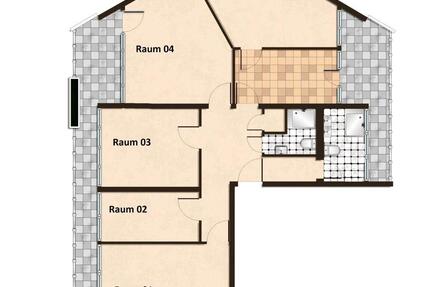 Köln Westhoven - WG-Zimmer 17m² mit eigenem Balkon 1 zimmer