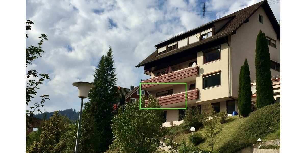 Ruhige Renovierte 2 Zimmer Wohnung - Etagenwohnung Bad Wildbad Sommerberg | Angebot:26143896