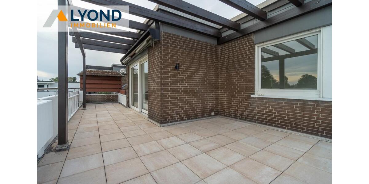 Sanierte 2-Zimmer-Wohnung mit großer Dachterrasse in ruhiger Lage von Hamm zu vermieten! 2 zimmer