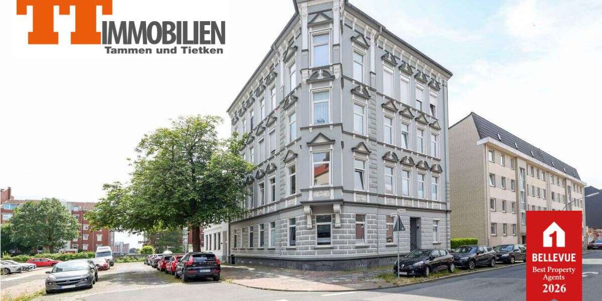 Etagenwohnung Wilhelmshaven - 4 Zimmer, 117 m&sup2;, 750&euro; | Angebot:27098539