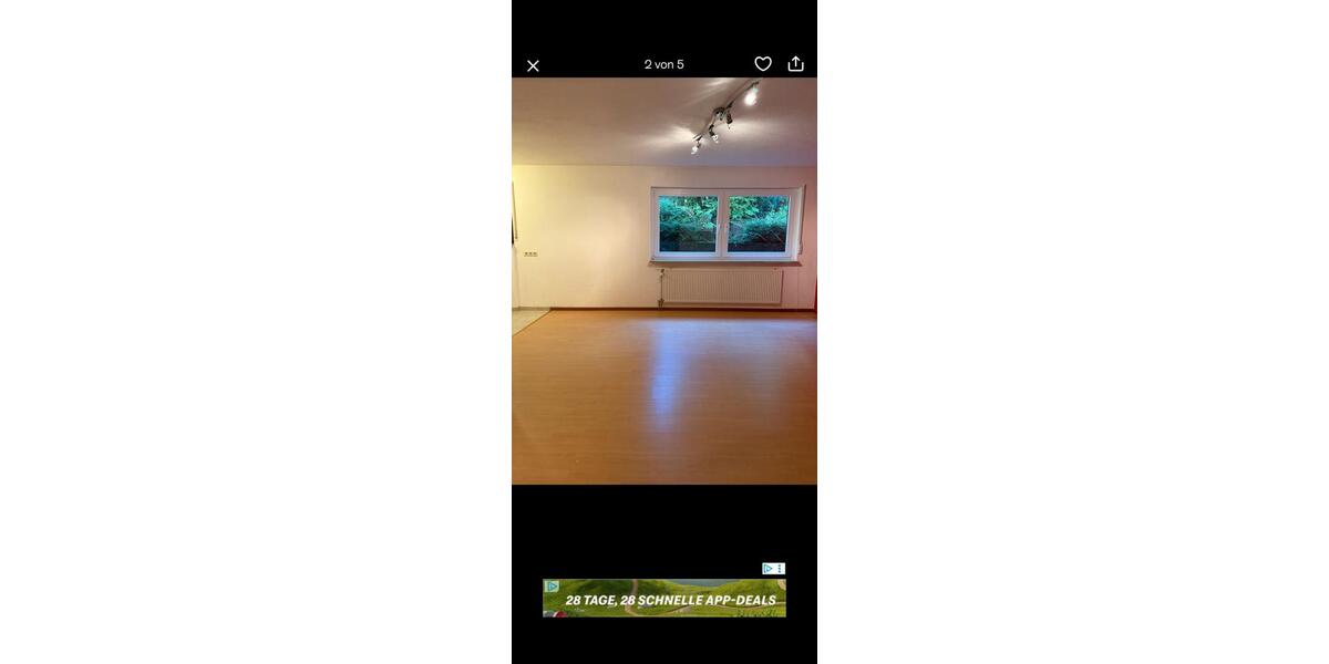 Erdgeschoßwohnung Lörrach Brombach - 1 Zimmer, 33 m&sup2;, 730&euro; | Angebot:26619551