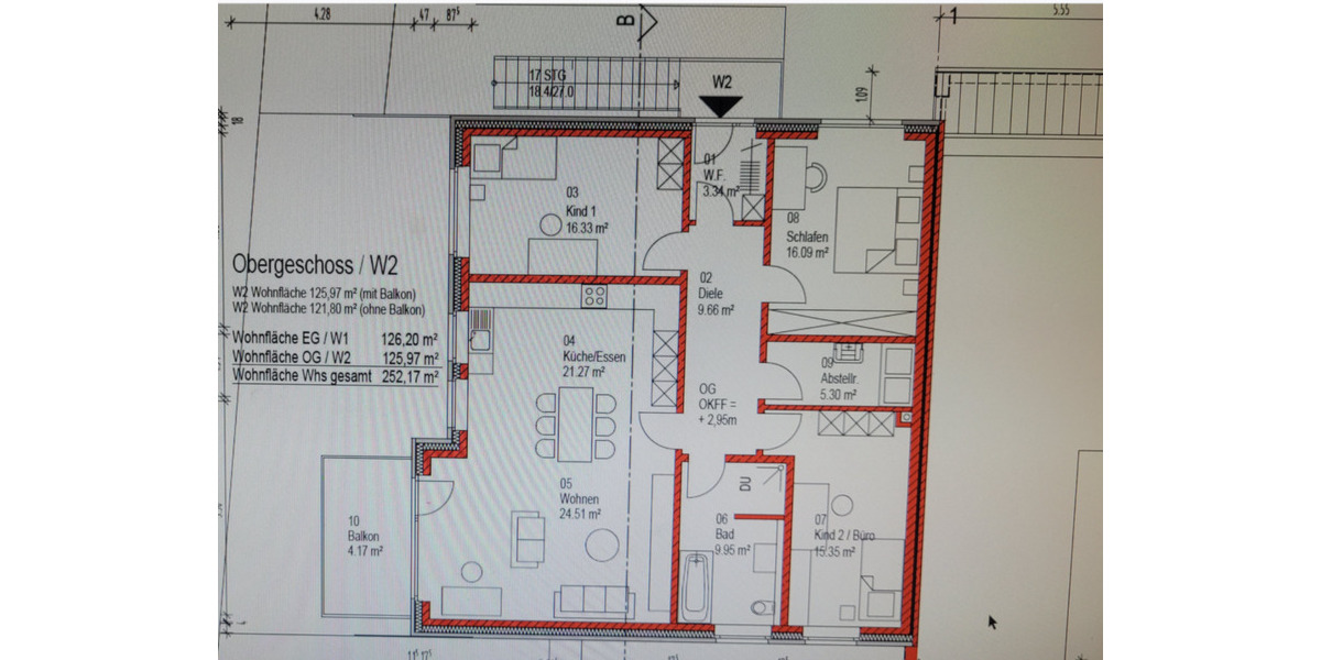 Terrassenwohnung Rietberg - 4 Zimmer, 125 m&sup2;, 1.200&euro; | Angebot:25251465