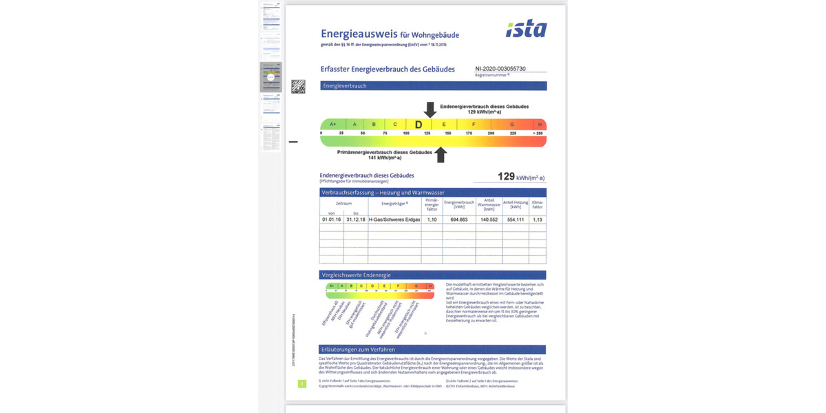 Etagenwohnung Wallenhorst - 3 Zimmer, 95 m&sup2;, 860&euro; | Angebot:25808135