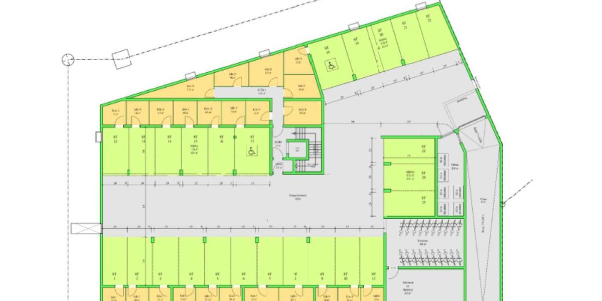 Erdgeschoßwohnung Memmingen - 2 Zimmer, 54 m&sup2;, 800&euro; | Angebot:26648224