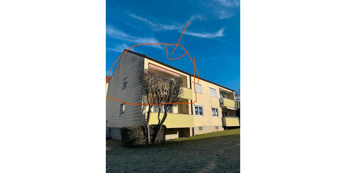 Etagenwohnung Feuchtwangen - 3 Zimmer, 74 m&sup2;, 740&euro; | Angebot:25292368