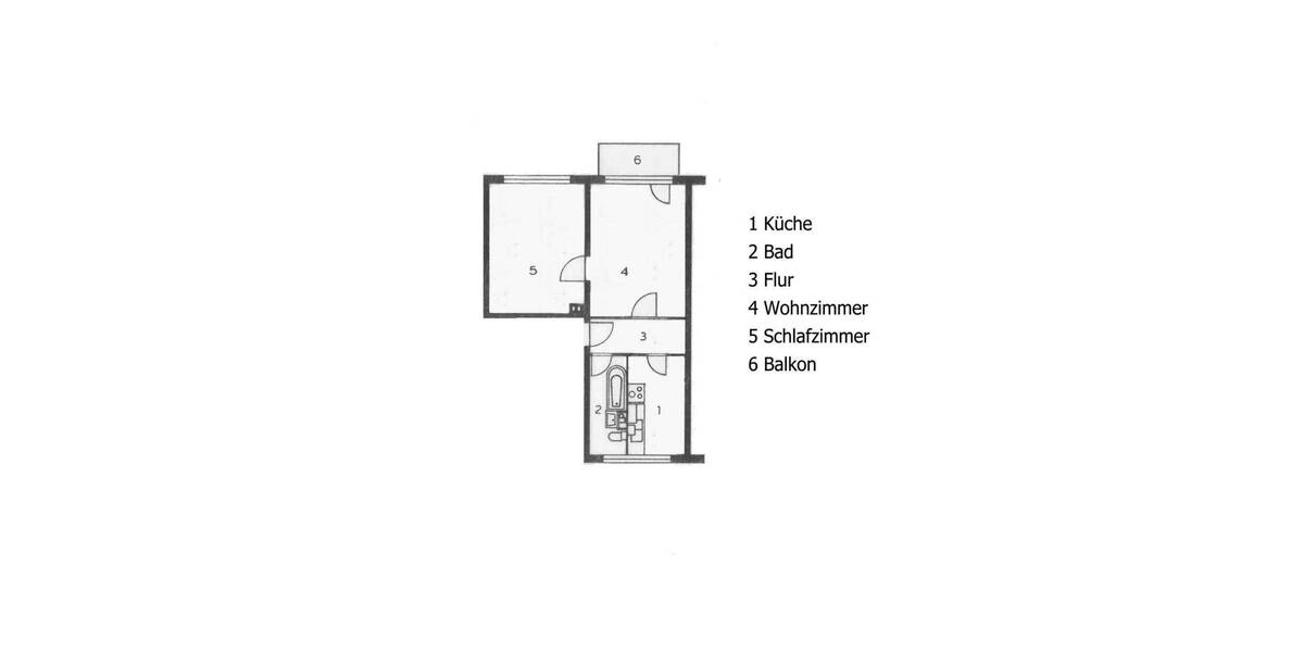 Etagenwohnung Viereck Borken - 2 Zimmer, 50 m&sup2;, 325&euro; | Angebot:25929079