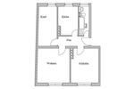 Etagenwohnung Naumburg (Saale) - 3 Zimmer, 73 m&sup2;, 510&euro; | Angebot:24523505