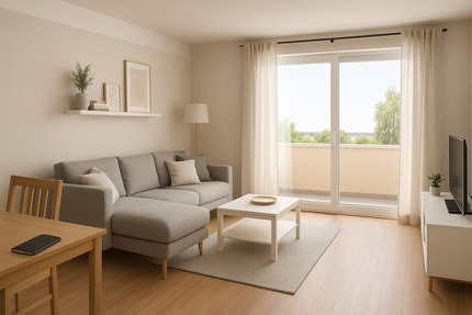 Moderne helle 3 ZKB Wohnung mit Küche + Balkon in Eilenburg 3 zimmer