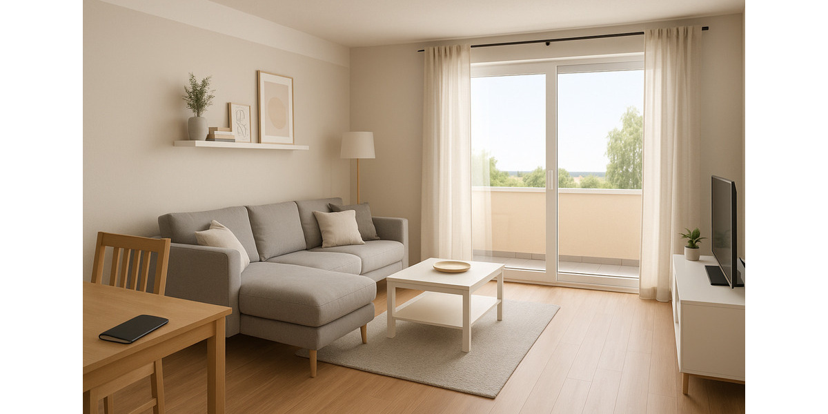 Moderne helle 3 ZKB Wohnung mit Küche + Balkon in Eilenburg 3 zimmer