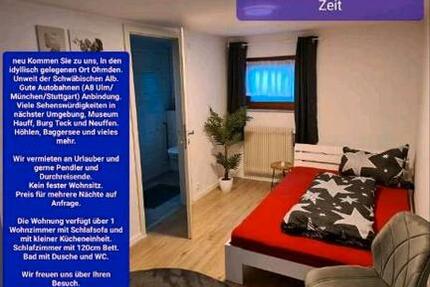 Wohnen auf Zeit Ohmden - 2 Zimmer, 30 m&sup2;, 65&euro; | Angebot:25937037