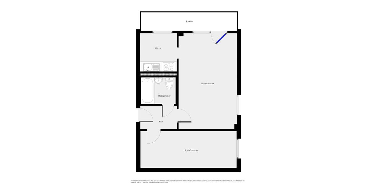 Dachgeschoßwohnung Zerbst (Anhalt) - 2 Zimmer, 50 m&sup2;, 255&euro; | Angebot:26264135