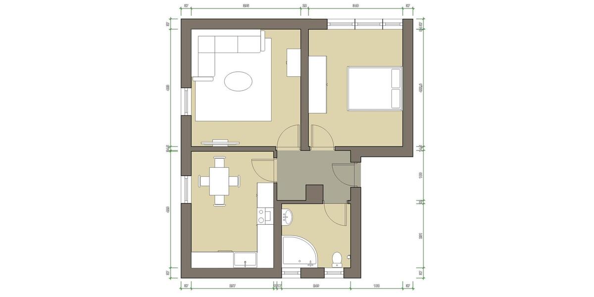 Renovierte, energieeffiziente 2 ZKB Wohnung in Cochem 2 zimmer