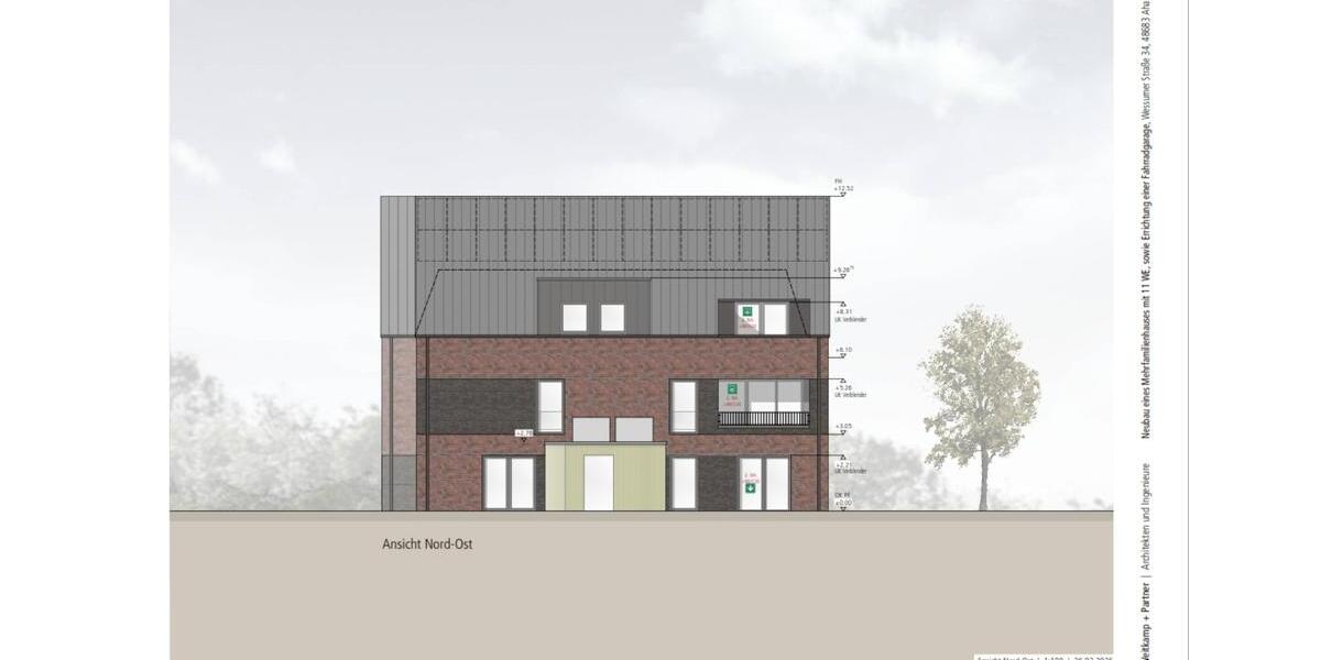 Maisonettenwohnung Ahaus - 4 Zimmer, 118 m&sup2;, 1.416&euro; | Angebot:25990260