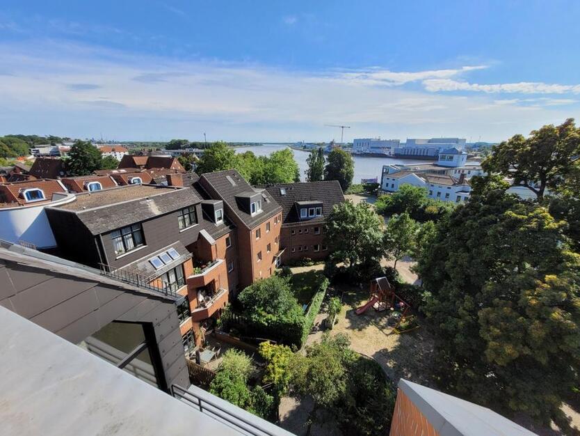 Maisonette-Wohnung mit Weserblick in Bremen-Vegesack