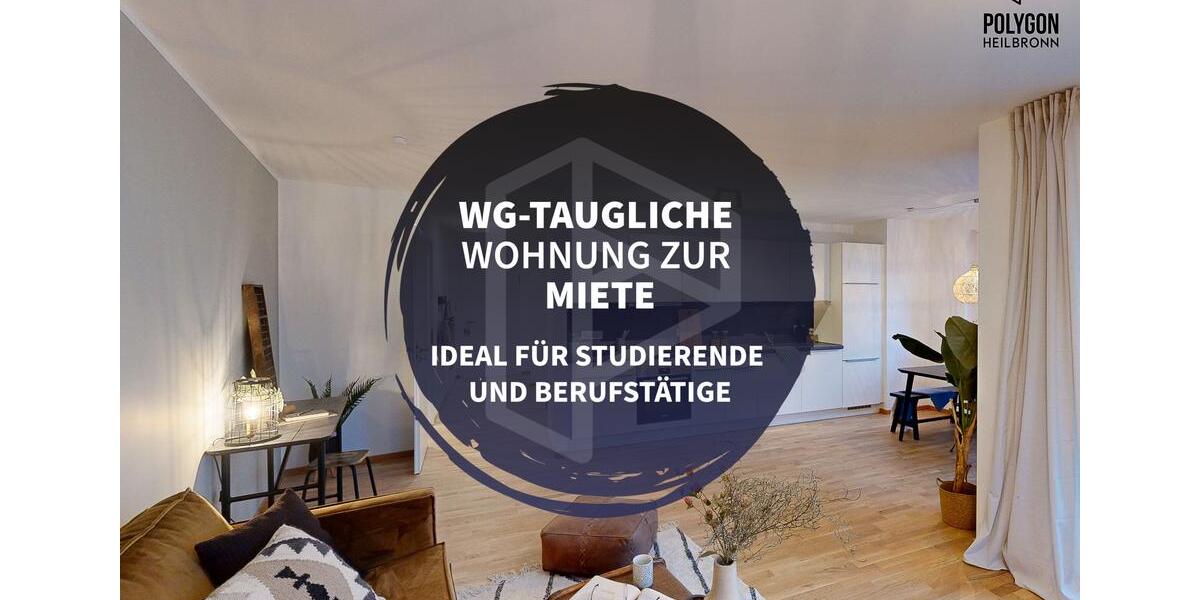 *WG-taugliche Wohnung zur Miete* 4-Zimmer-Wohnung ideal für Studierende und Berufstätige 4 zimmer