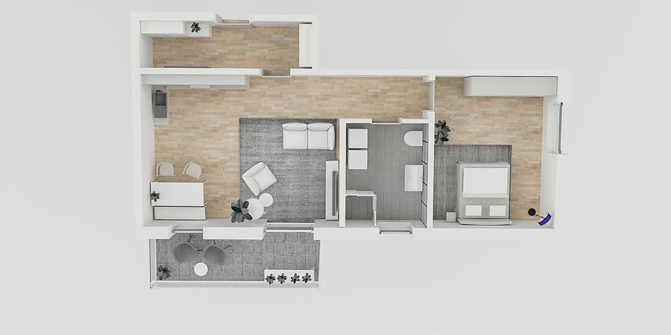 2-Zimmer Wohnung, 93170 Bernhardswald | Neubau | Erstbezug Juli 2 zimmer