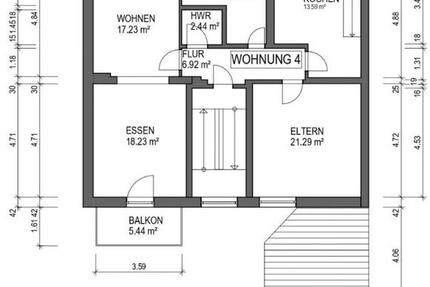 Wohnung Castrop-Rauxel Bladenhorst - 4 Zimmer, 112 m&sup2;, 1.075&euro; | Angebot:25051472