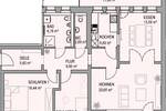 Etagenwohnung Waxweiler - 4 Zimmer, 99 m&sup2;, 1.100&euro; | Angebot:26568923