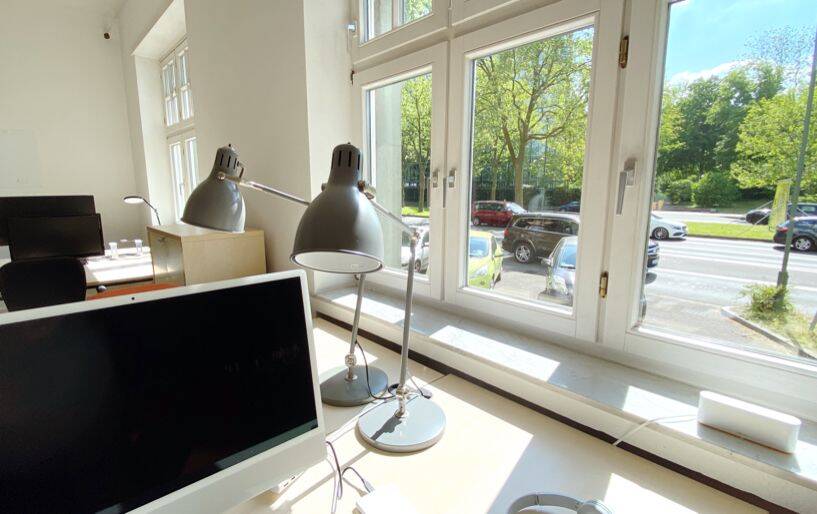 Kreatives Arbeiten in schönem Altbau in Pempelfort - All-in-Miete