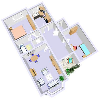 Etagenwohnung Kiel Elmschenhagen - 3.5 Zimmer, 79 m&sup2;, 790&euro; | Angebot:26433998
