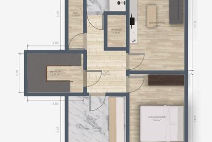 Wohnung Wirges - 2 Zimmer, 50 m&sup2;, 650&euro; | Angebot:24841770