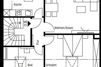 Wohnung Wettringen - 2 Zimmer, 55 m&sup2;, 600&euro; | Angebot:25262516