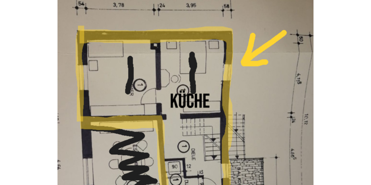 Etagenwohnung Wallerfangen - 1 Zimmer, 49 m&sup2;, 390&euro; | Angebot:24678431