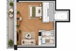 Etagenwohnung Düsseldorf Stadtbezirk 2 - 1 Zimmer, 33 m&sup2;, 799&euro; | Angebot:27608001