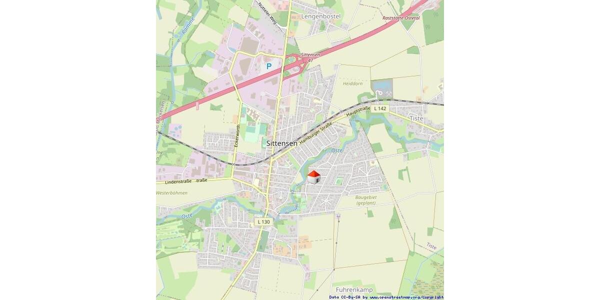 Dachgeschoßwohnung Sittensen - 1 Zimmer, 50 m&sup2;, 400&euro; | Angebot:24587659