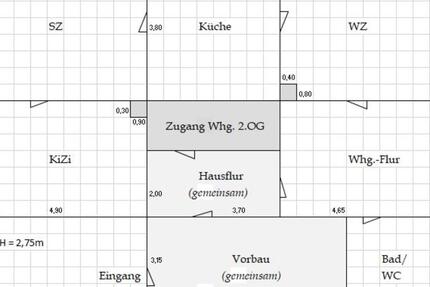 Wohnung Arnstein - 3 Zimmer, 90 m&sup2;, 405&euro; | Angebot:19444255