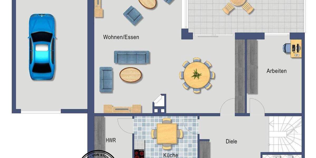 Doppelhaushälfte Pinneberg - 4 Zimmer, 170 m&sup2;, 2.200&euro; | Angebot:25050493