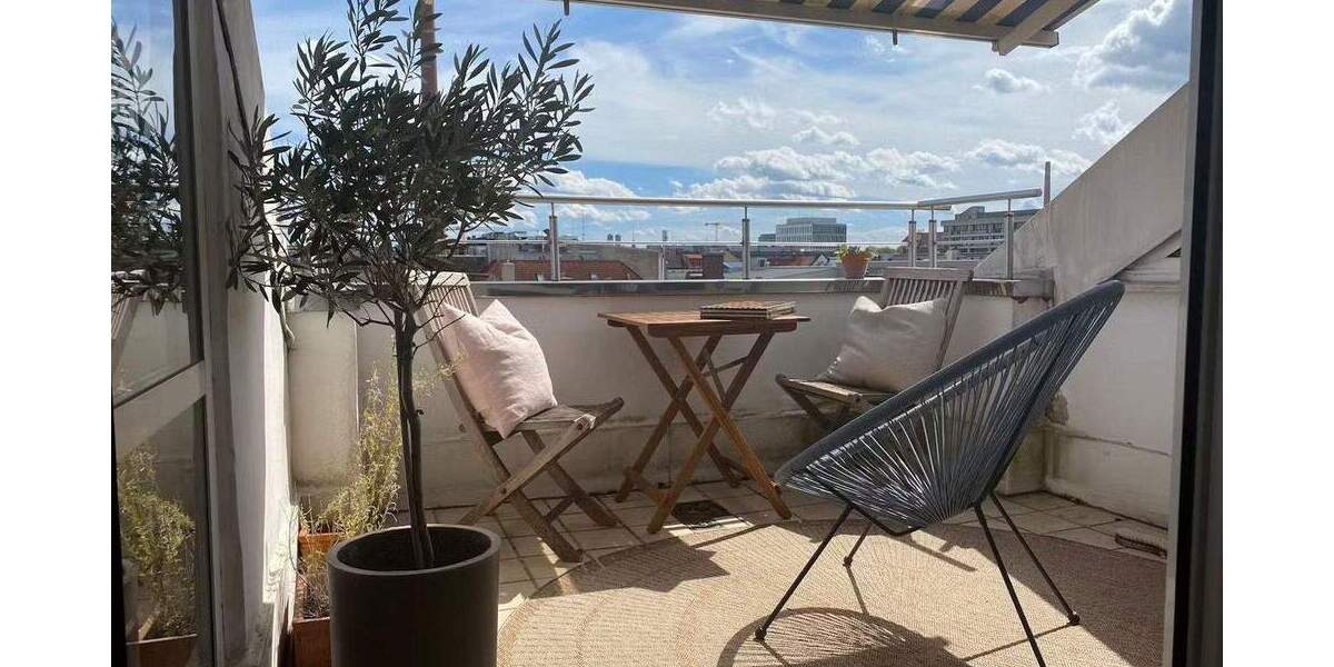 2-Zimmer-Wohnung mit Terrasse im 4. OG in München-Maxvorstadt - 60 m² 2 zimmer