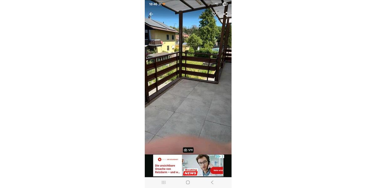 Etagenwohnung Klettgau - 2.5 Zimmer, 63 m&sup2;, 1.100&euro; | Angebot:26636256